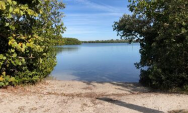 the 19th street kayak launch on Boca Grande